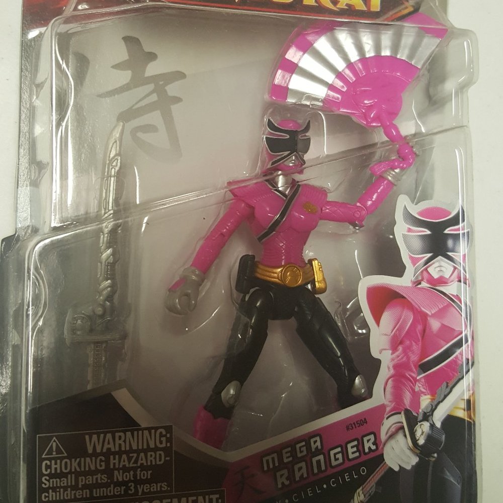 Bandai Sabans Power Rangers Samurai Mega Ranger Pink - Picture 2 of 3